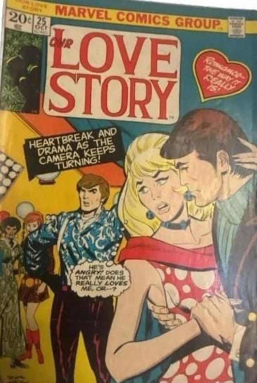 Our Love Story #25 Marvel Comics Group (October 1973)